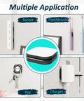 Various uses of Six Pack Magnetic Remote Holder Wall Mount With Self Adhesive Silicone Wrap Dual N52 Magnets for home items