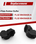 Tailgate Bumper Cushion Kit With Bolts For Ford F150 2015 Through 2023 5.5Ft Or 6.5Ft Bed Left And Right Sides Rubber Stops Replacement