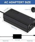 Fast 24V Scooter Charger With 3 Pin XLR Plug Universal Fit For Most Electric Scooters And Power Chairs Delivers 29.4V 2A Output