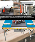 Full Auto Edge Banding Machine Woodworking Benchtop Station with large-capacity glue pot and durable design for efficient edge bonding.