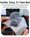 Demonstrating 2-Pack Flexible Build Plate Set for Anycubic Photon Mono 4 and Mono 4 Ultra Resin 3D Printer in use
