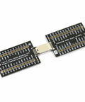 USB Type C Breakout Board with 24 Pin Male and Female Plugs Gold Plated PCB for easy USB C port replacement and no soldering hassles