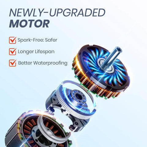 Electric blue fuel transfer pump; portable with auto-stop sensor for gasoline, diesel, kerosene.
