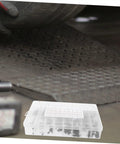 135 Piece Woodruff Key Set For Mechanical Projects M2 To M10 Keyway Kit Carbon Steel Semicircle Keys in clear box