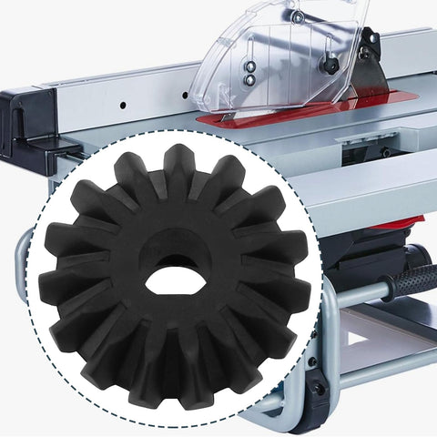 Two Pack Table Saw Bevel Gear 2610015042 Replacement For GTS 10 J And GTS 1031 Saws Durable Black Plastic