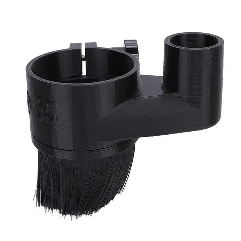 65mm Dust Shoe for Routers Fits 1.5kW Spindles Heavy Duty Dust Cover with Brush Cleaner for Woodworking Tools
