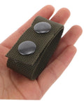 Six Pack Nylon Tactical Belt Buckles With Quick Release Adjustable Clips for outdoor gear, comfortable design in hand.