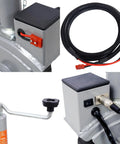 Heavy Duty Electric Trailer Dolly With 5000 Lbs Towing Capacity And One Inch Ball For Boat Rvs, wiring and controls
