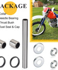 Honda Swing Arm Bearing Seal Kit For ATC200X 1983-1985 And XR200R 1981-1983 Replacement Seals And Bearings Set displayed with components.