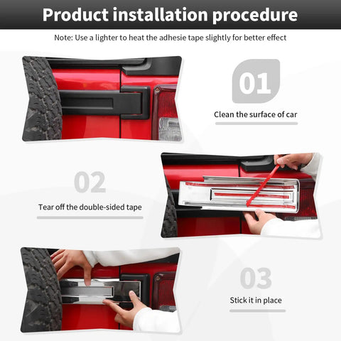 Premium 48Pc Chrome Exterior Trim Decor Kit For Jeep Wrangler JK And JKU Models Covers Handles Hinges Hood Caps Spare Tire Lids Perfect Fitment Stylish Upgrade Made Right Now install on rear light and handle