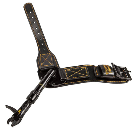 360 Degree Archery Release With Rotating Head Torque Free Precision Swiveling Arm Adjustable Length Trigger Travel Tuning