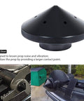 Prop Nut For Trolling Motors That Cuts Prop Noise And Vibration, Stabilizes With A Bigger Contact Point, Black Finish