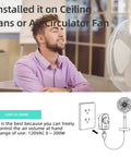 Do It All Soldering Iron Temperature Controller And Desk Lamp With Dimmer Switch For LED And Incandescent Lights, 120V UL Listed Plug In Dimmer, Ventilation And Electric Fan, White, Pack Of 1 installed on desk with fan
