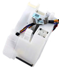 Auger Motor Assembly DA97-12540G For Fridge Ice Dispenser OEM Replacement Part, side view with wiring harness