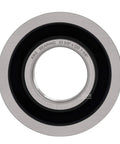 Ten Pack Flanged Deep Groove Ball Bearings 5/8 Inch Bore By 1-3/8 Inch Hub Chrome Steel Sealed For Heavy Duty Lawn Mowers