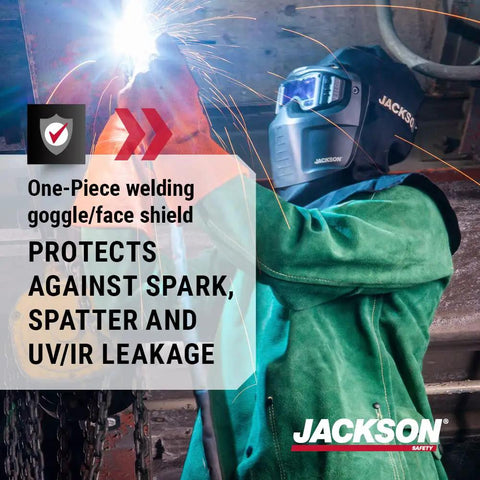 Welder using Rebel Welding Mask With Digital Auto Darkening ADF Shield Hood Lightweight Flame Resistant Gear For Sparks UV IR Protection
