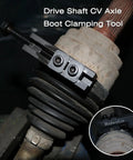 CV Boot Clamp Pliers for Quick Drive Shaft and Hose Clamp Removal and Installation, Single Ear Tool in action