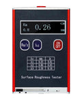 Portable Surface Roughness Tester With 0.01 μm Accuracy, Compact Profilometer For Ra/Rq 0.05 To 15.0 μm And Rz/Rt 0.1 To 50.0 μm, Rechargeable With Standard Calibration Block, On-The-Go Precision Gauge For Metals, Plastics, Ceramics. Handheld digital unit showing Ra 0.26 μm on screen