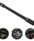 Flexible Socket Extension Sleeve Half Inch Drive Bendable Wrench Rod, 350mm Long for Automotive and Home Repair
