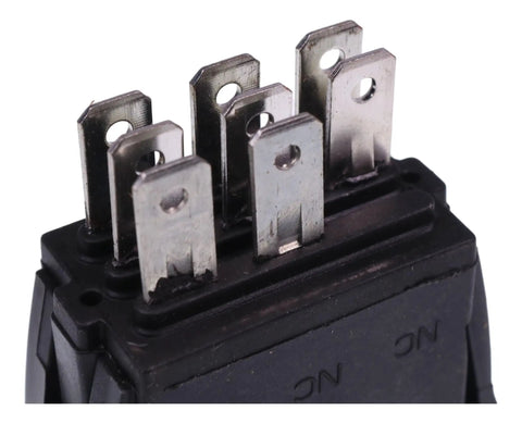 Close-up view of Blade Clutch PTO Switch Replacement For Hustler Super Z And Z Series Mowers with 8-terminal connectors visible.