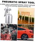 Autsuppl Airless Paint Sprayer For Furniture, High Atomization Pneumatic Spray Gun Tool For Rustoleum, Home And Industry Use, Adjustable Spring Range, Professional Finish Equipment, Durable Design with spray gun and painted furniture.