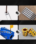 12x12x1.5mm Tungsten Carbide Inserts Set with 35 Degree Bevels showing installation and use on lathe and planer tools