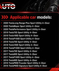 List of applicable car models for Front Abs Wheel Speed Sensor Compatible With Tesla Model X 2016 To 2020 EV.