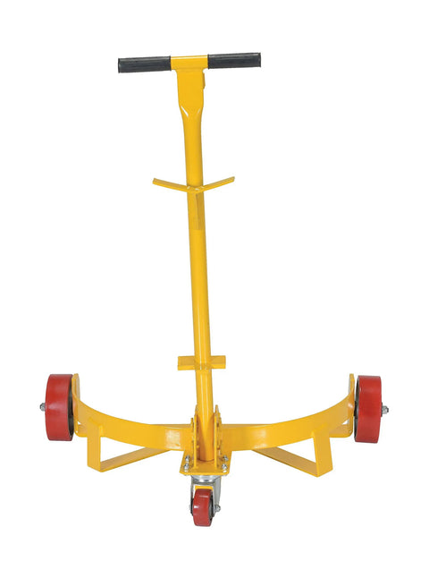 Heavy Duty Steel Low Profile Drum Dolly With Wear Resistant Polyurethane Wheels 1200 Lb Capacity Rugged Barrel Loader Moves Heavy Barrels Like A Champ For Any Warehouse
