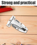 Heavy Duty Stainless Steel Trailer Door Hinges For Box Trucks Are Literally Bulletproof And Built Different To Handle The Daily Grind While Running Slick Through Any Weather Or Road Conditions Without Flinching Once on a wooden surface with tools.