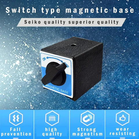 Magnetic Holder With On Off Switch, 176 Lb Holding Power, Heavy Duty Mount displayed on speckled background