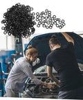 Wave Washer Set 500 Pieces Spring Steel Gasket Assortment Kit For Electrical Connections And Automotive Use Smooth Edges To Reduce Friction, wave washers in auto repair scene