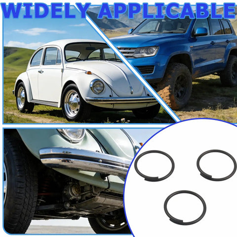 Three Pack O Ring Shifter Bushing Lock Ring Replacement For VW Shift Lever Bushing Compatible shown with vehicles