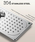 Smooth Operator Pitcher Rinser With 360 Degree Rotating Nozzle, 304 stainless steel finishing and perforated design.