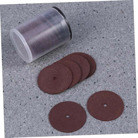 Close-up of cutting discs from 36 Piece Heavy Duty Cutting Discs And Grinding Wheels Set For Metal, Wood, And Ceramics