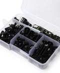 177 Pcs Motorcycle Fairing Bolt Kit For Sportbike Fans Universal Fit M5 M6 Stainless Steel Screws Fasteners Clips