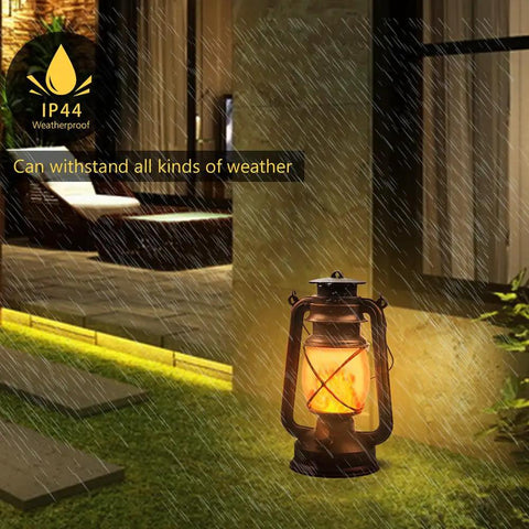 LED Camping Lantern Battery Powered Two Pack With Remote Control Rechargeable Outdoor Hanging Light in rain