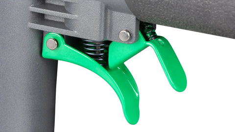 Professional Pneumatic Nailer For Woodworking Trim, Dead Nuts Reliable Brad And Pin Tool With Quick Clear Anti Jam Nose, Safety Trigger, Side Feed Magazine, Smooth As Butter Action, Built Tough
