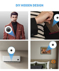 Ultra Compact 1080P Wireless Mini Camera DIY Module Nanny Cam hidden in various home settings for covert monitoring.