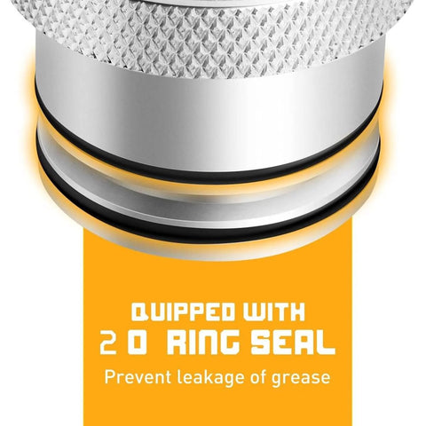 Close-up of 39mm Wheel Bearing Greaser Tool showcasing O-ring seal for Can Am Maverick X3 and MAX Turbo RR 2017 2022