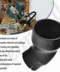 Two And A Half Inch Miter Saw Vacuum Adapter For Dust Collection And Shop Vac Attachments, Compatible With Most Miter Saws