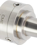 Go-To 5 Inch 5C Collet Chuck With D1-4 Camlock Mount For Precision Lathe Workholding, stainless steel, close-up view