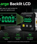 Straight Up Digital Angle Finder Protractor With Hella Strong Magnetic Base And Dead On 4X90 Degree Readings Featuring A Badass LED Screen for low-light visibility
