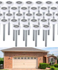 30 Pack 1.8 Inch Garage Door Rollers With 4.7 Inch Stem Ultra Quiet Nylon Replacement Wheel For Garages Barns And Warehouses