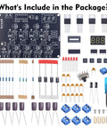 Adjustable LM2596 Power Supply Soldering Kit components for DIY electronics project