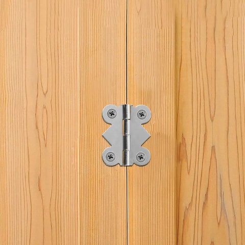 20 Pack No-Fuss Vintage Butterfly Hinges For Cabinets And Small Wood Boxes Iron Material Sturdy Easy Install Hardware