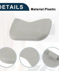 Sun Visor Clip Bolt Cover Fits Nissan Pathfinder Altima Murano Rogue Maxima Gray 1 Piece Front Left Right Fitment 2013 Through 2021 Models 964203JA0A 964201MA0A 964203TA0A 964205HA0A
