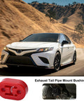 Heavy Duty Muffler Hanger Mount With Reinforced Exhaust Bracket And Rubber Isolator For Vibration Absorber Kit Tail Pipe Lifting Ear Bushing 73mm Throat To Keep Your Ride Smooth And Stable, red exhaust tail pipe mount bushing