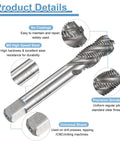 Sick Sharp Spiral Flute Thread Tap M14 x 1.5 Metric Machine Cutting Bit High Speed Steel showing details and features.