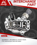 VTEC Solenoid Spool Valve With Gasket Direct Replacement For Honda Accord Hybrid Odyssey 2005-2007 And Pilot 2006-2008 No Mods Needed Direct Fit Ready To Install OE 15810-RKB-J01