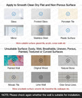 Guide to suitable surfaces for Stainless Steel Vacuum Suction Cup Shower Hooks Set, includes glass and tiles, excludes porous surfaces.